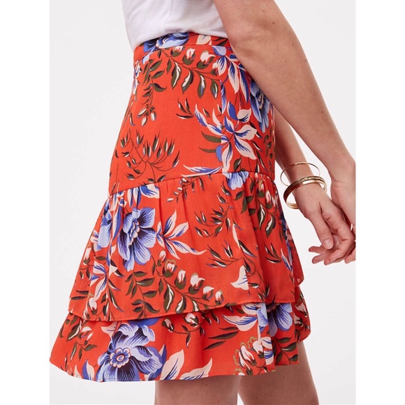 🆕 [LOFT] Floral Tiered Skirt - Picture 2 of 5